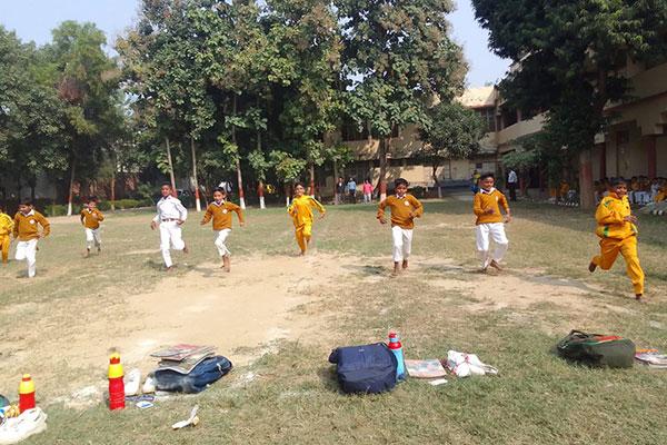 Sport Competition was organized at Maharishi Vidya Mandir Badaun with full fervor.